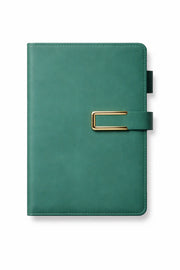 Reflective Leather A5 Journal – Lined, 200 Pages