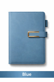 Reflective Leather A5 Journal – Lined, 200 Pages
