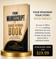 From Manuscript to Award-Winning Book